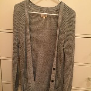 LA Hearts Grey Cardigan